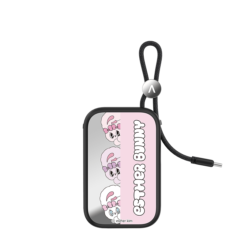 CaseBang Curious Esther Bunny/For Lightning Esther Bunny Power Bank Build-in Cable